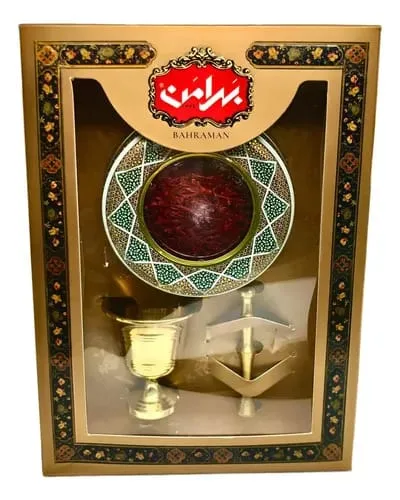 Bahraman Saffron 1gm with Hawan