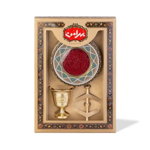Bahraman Saffron 3gm with Hawan