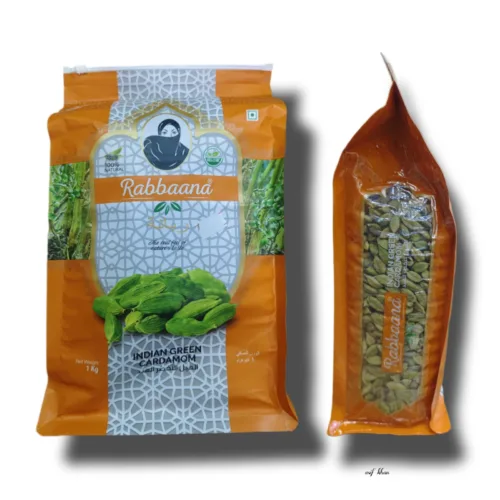 Indian Cardamom Rabbaana Green 7-8mm 1kg